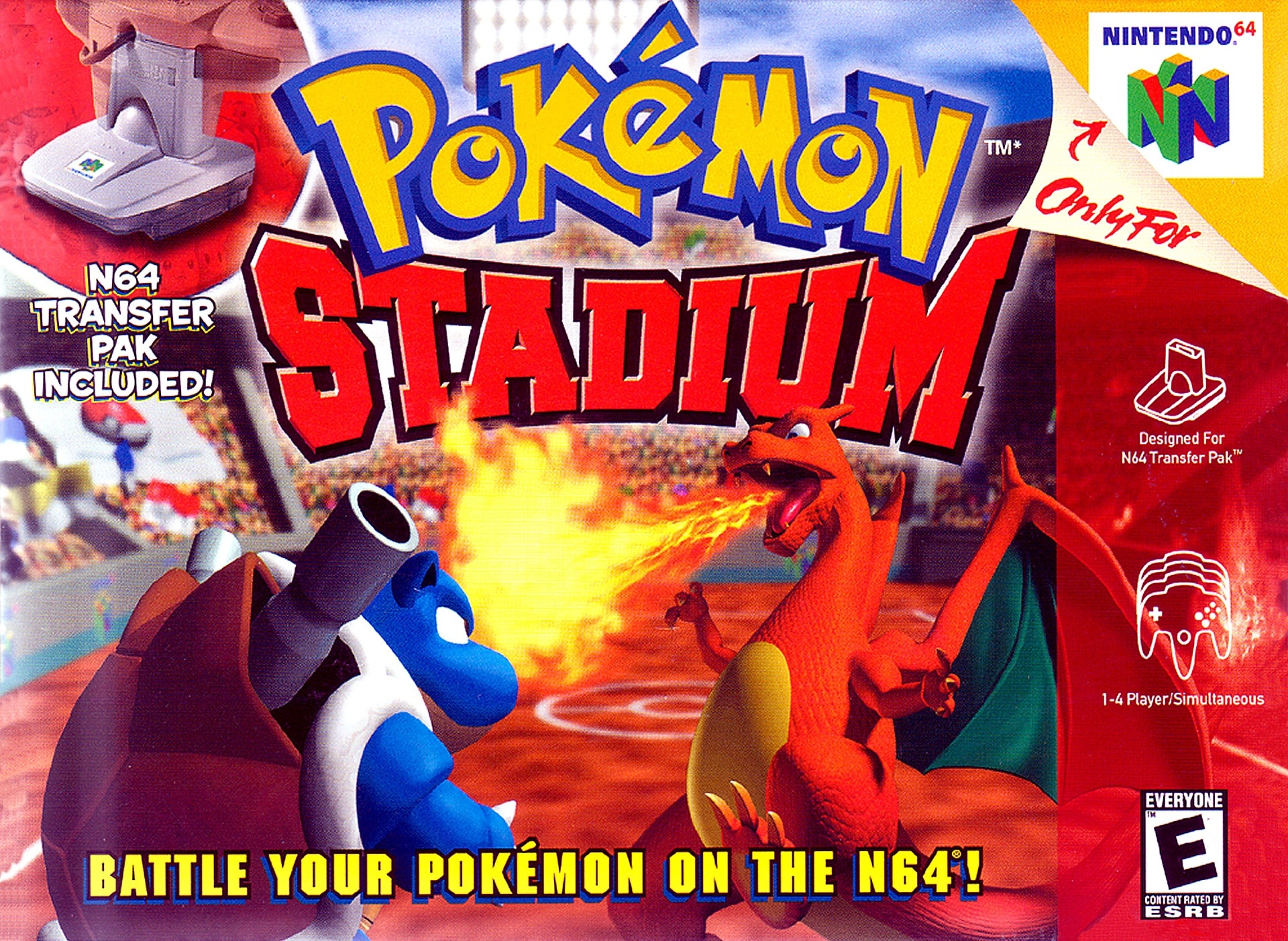 Pokémon Stadium box art